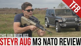 Steyr AUG M3 FULL REVIEW Irrelevant or Impressive [upl. by Aitropal996]