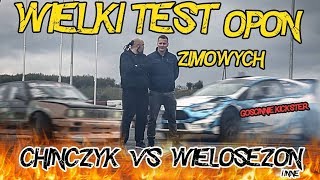 Wielki Test opon zimowych CHIŃCZYK VS WIELOSEZONOWE I INNE Gościnnie Kickster TV [upl. by Eicirtap37]