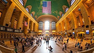 Walking Tour of Grand Central Terminal — New York City 【4K】🇺🇸 [upl. by Sulakcin]