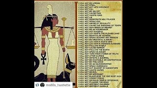 The 42 Laws of Maat [upl. by Ikcim]