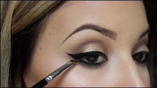 How To Winged Eyeliner [upl. by Yenitsed]