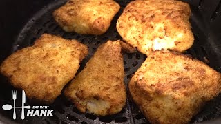 Crispy Breaded Cod Air Fryer Recipe [upl. by Isnam977]