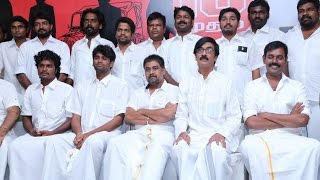 Sathuranga Vettai Team Meet  N Lingusamy  Manobala  Ishara  BW [upl. by Ahsimat388]