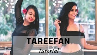 Tareefan  Belly Dance Tutorial  Veere Di Wedding  Team Naach Choreography [upl. by Brice]