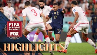 Tunisia vs France Highlights  2022 FIFA World Cup [upl. by Mariam]