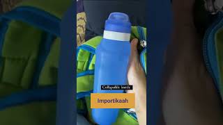 Importikaahs Silicon Collapsible Water Bottle [upl. by Itaws]