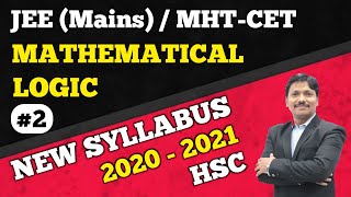 Mathematical Logic Part 2 New Syllabus 20202021  Class 12 Maths  Maharashtra Board  Dinesh Sir [upl. by Bamby869]