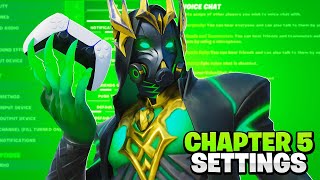 NEW BEST Controller Settings For Fortnite Chapter 5 PS4PS5XboxPC [upl. by Annoet]