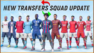 FIFA 22 LATEST TRANSFER SQUAD UPDATE 2223 [upl. by Ivens]