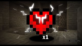 1 HEART Hardcore Minecraft Episode 1 [upl. by Rebeca532]