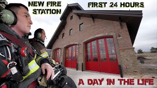 First 24 Hours in a New Fire Station  A Day in the Life [upl. by Sumer963]