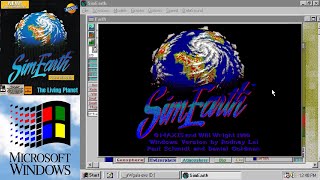 SimEarth Windows Random Planet [upl. by Asir66]
