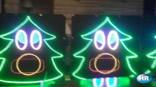 Singing Christmas tree display [upl. by Adigirb]