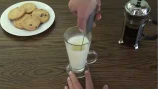 Aerolatte  The Original Steam Free Milk Frother [upl. by Lipkin]