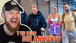 Die Ankunft der Teilnehmer  Fritz Meinecke reagiert auf 7 VS WILD  BEHIND THE SCENES [upl. by Olvan]