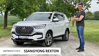 SsangYong Rexton Das Facelift des koreanischen Offroaders mit Allradantrieb im Test  Review  2021 [upl. by Yelena]