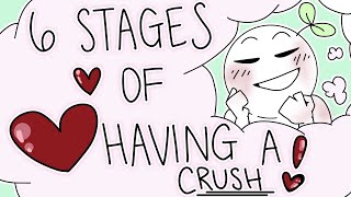 6 Stages of Having a Crush [upl. by Llerad657]