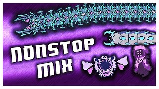 8Bit Terraria Calamity Mod  quotThe Devourer of Gods Nonstop Mixquot Chiptune Remix [upl. by Aneekan191]