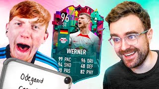 Fifa 23 Squad Builder Showdown LEVEL UP WERNER [upl. by Garnet]