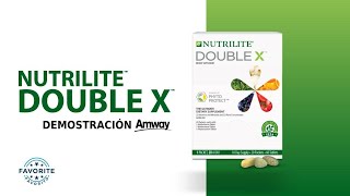 🔴 Double X de Nutrilite Video para Entrenamientos  Amway Latin [upl. by Maura]