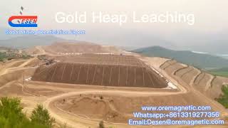 Gold Heap Leaching Desen Mining [upl. by Lunetta344]