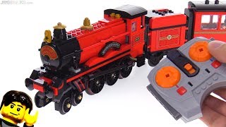 LEGO 2018 Hogwarts Express motorized amp running 75955 [upl. by Pepper367]