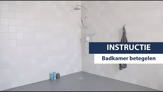 EUROCOL  INSTRUCTIE  Een badkamer betegelen [upl. by Coh]