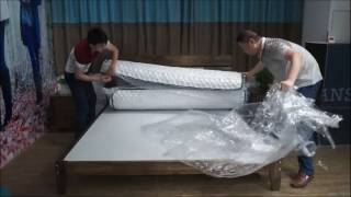 Compressed Pocket Spring Mattress [upl. by Luna]