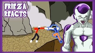 FRIEZA REACTS TO GOKU VS JIREN STICK FIGHT [upl. by Thorley]