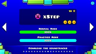 Geometry Dash  XStep All Coins [upl. by Pincas]