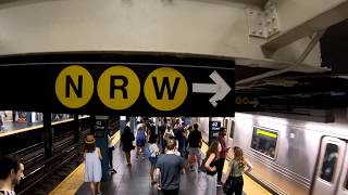 ⁴ᴷ The Busiest NYC Subway Station Times Square–42nd StreetPort Authority Bus Terminal [upl. by Idnahk]