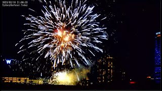 Fireworks Saturday in the worlds most beautiful city This is Sydney Harbour Australia LIVE [upl. by Roosevelt11]