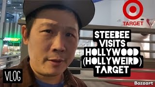 Steebee visits Hollywood Target VLOG [upl. by Eiclud]