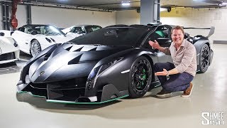 My First Drive in the VENENO ROADSTER  Batmans Lamborghini [upl. by Dion]