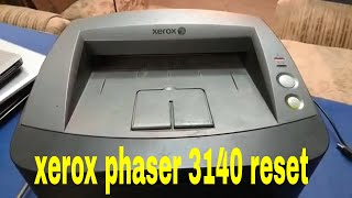 xerox phaser 3140 reset [upl. by Domela444]