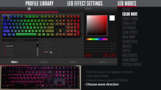 MasterKeys Pro RGB Software LED Configuration Guide [upl. by Saidel201]