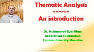 Thematic Analysis An Introduction [upl. by Gwenora]