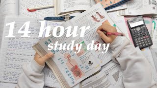 Vlog 01  14 Hour Study Day [upl. by Russon]