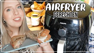 Airfryer maaltijden ontbijt lunch amp avondeten lekker makkelijk en snel koken [upl. by Garwood653]