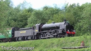 S15 506 returns to service on the Watercress Line 02062019 [upl. by Holton567]