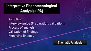 Reflective Thematic Analysis [upl. by Hauger]