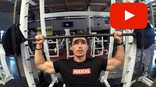 Exercise How To Smith Machine Overhead Press [upl. by Notac]