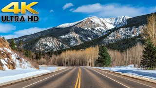 Breckenridge to Colorado Springs Rocky Mountain Scenic Drive 4K [upl. by Vorster526]