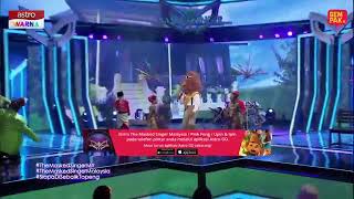 masked singer malaysia episod 4 [upl. by Yerffoeg]