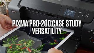 The new Canon PIXMA PRO200  Amazing versatility [upl. by Aralc204]