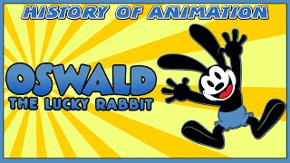 History of Animation Oswald the Lucky Rabbit [upl. by Adniled]