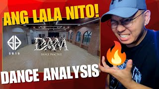 DANCER ANALYSIS SB19 DAM Dance Practice │ IBA YUNG GALIT KO DITO [upl. by Anej]