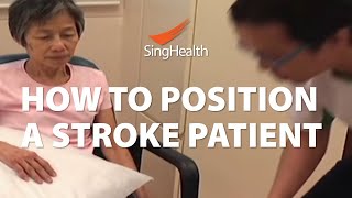 How To Position A Stroke Patient [upl. by Gaskin]