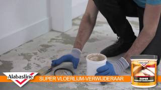 How to  Super VloerlijmVerwijderaar  Alabastine [upl. by Wisnicki]