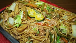 THE BEST PANCIT CANTON GUISADO RECIPE Uulit ulitin sa sarap [upl. by Eciram]